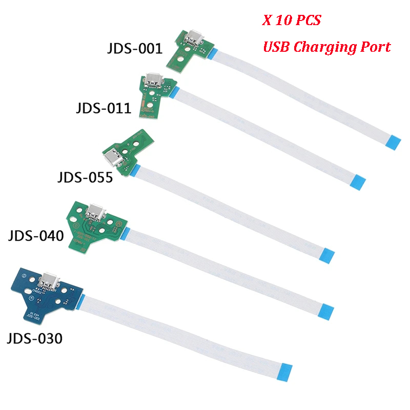 Esports Gaming Controller - 10 stks Usb-poort Opladen Socket Printplaat