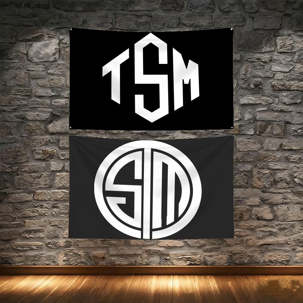 Esports Gaming Photo - Competitieve gaming TSM Esports Vlaggen Wandtapijt