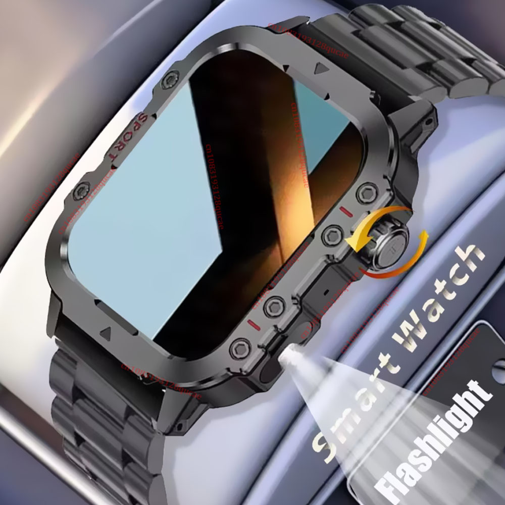 Phase Esports & Gaming Festival - Nieuwe Aanwinsten Heren Smartwatch 1.44'' LED