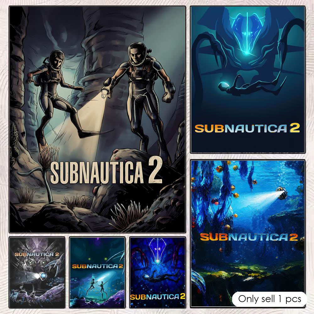 Esports Gaming Lounge - S-SubnauticaS 2 Poster HD Wanddecoratie Anti-rimpel