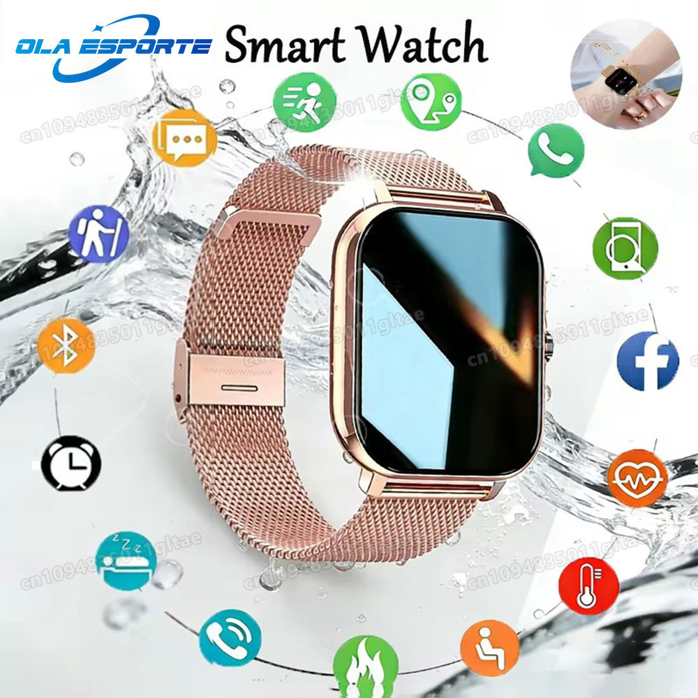 Phase Esports & Gaming Festival - Nieuw Smartwatch Android Telefoon 1.44''Inch Kleurenscherm