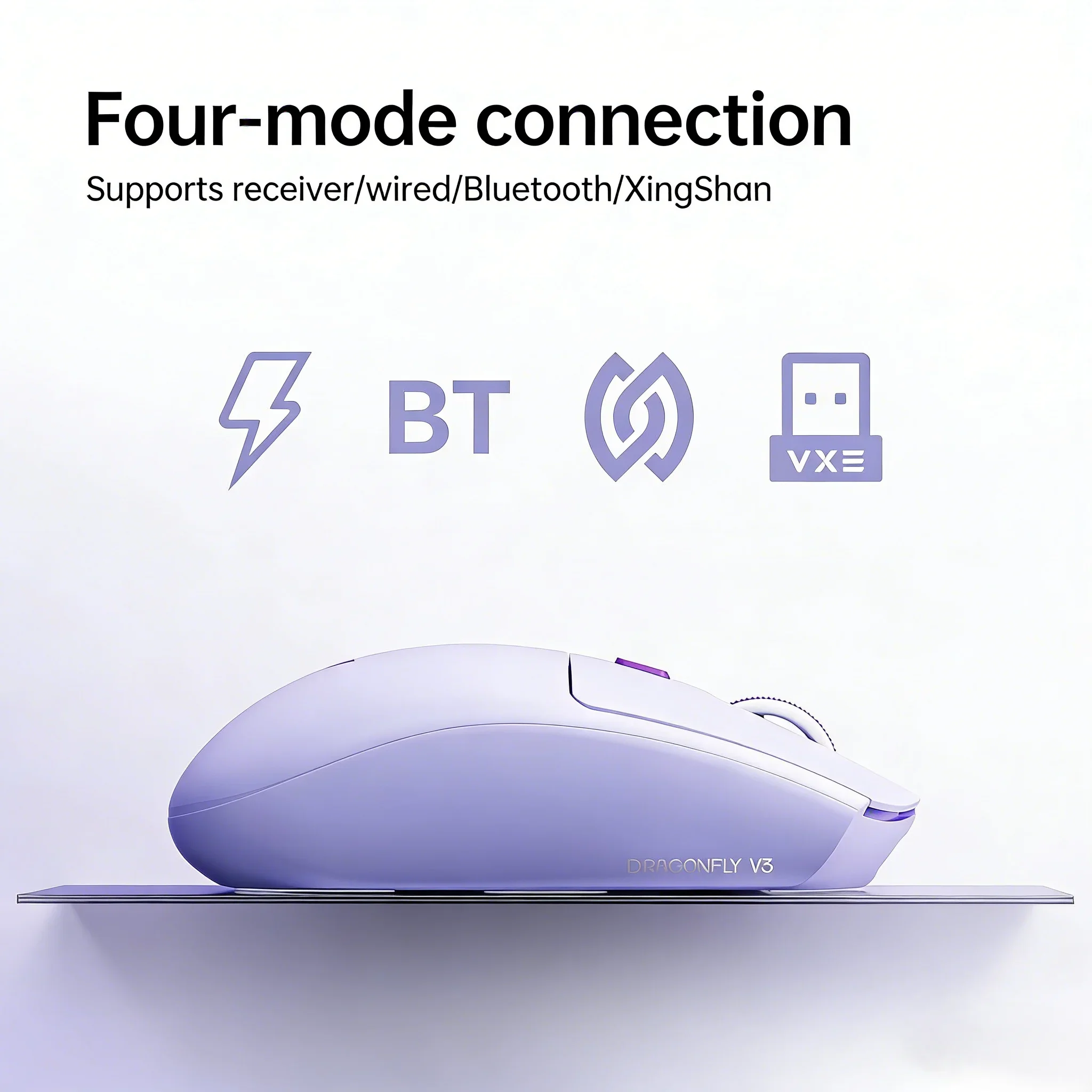 Esports Gaming Mouse Wireless - ATK VXE Dragonfly V3 Pro Draadloze