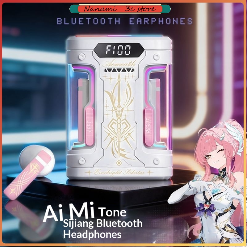 Esports Gaming Fan - Anime Elysia TWS Bluetooth Oortelefoon Semi-In-Ear