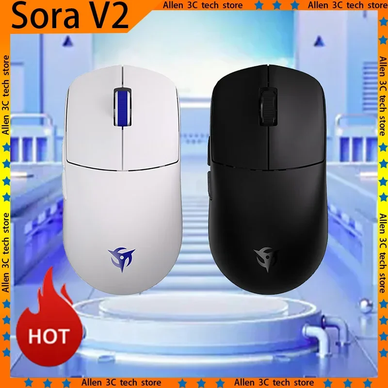 Esports Gaming Mouse Wireless - NIEUWE Ninjutso Sora V2 Gaming Muis