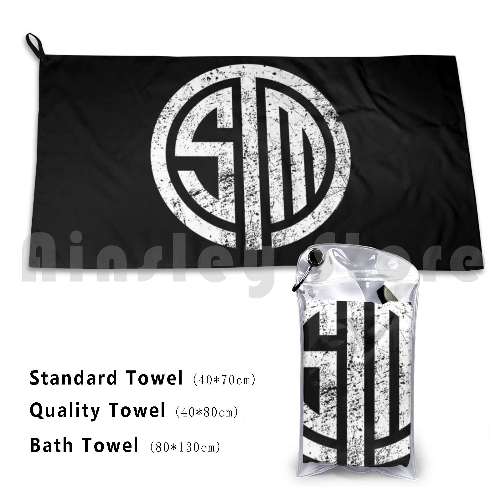 Esports Gaming Team - Go Solo Or Go Home-W Badhanddoek