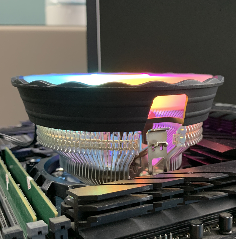 RGB CPU Luchtkoeler 90mm PC Pr - Esports Gaming Fan recensie en prijs