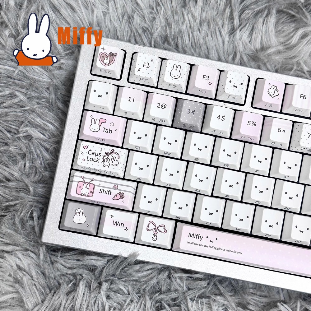 Kawaii Miffy mechanisch toetse - Keyboard Tenkeyless recensie en prijs