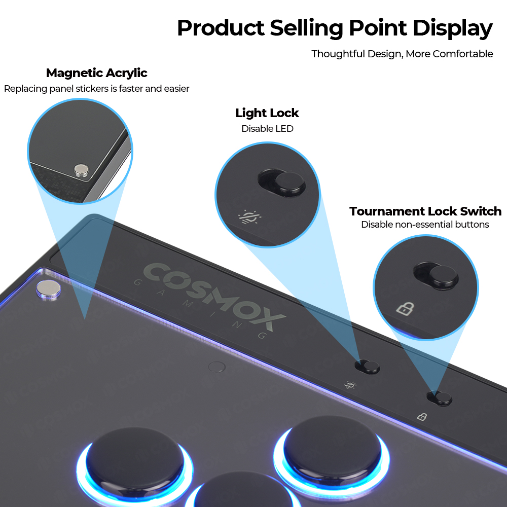 Haute42-COSMOX C16 Leverloze C - Esports Gaming Controller recensie en prijs