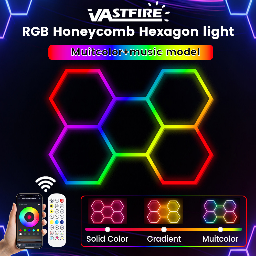Slimme RGB honingraatvormige h - Esports Gaming Remote recensie en prijs