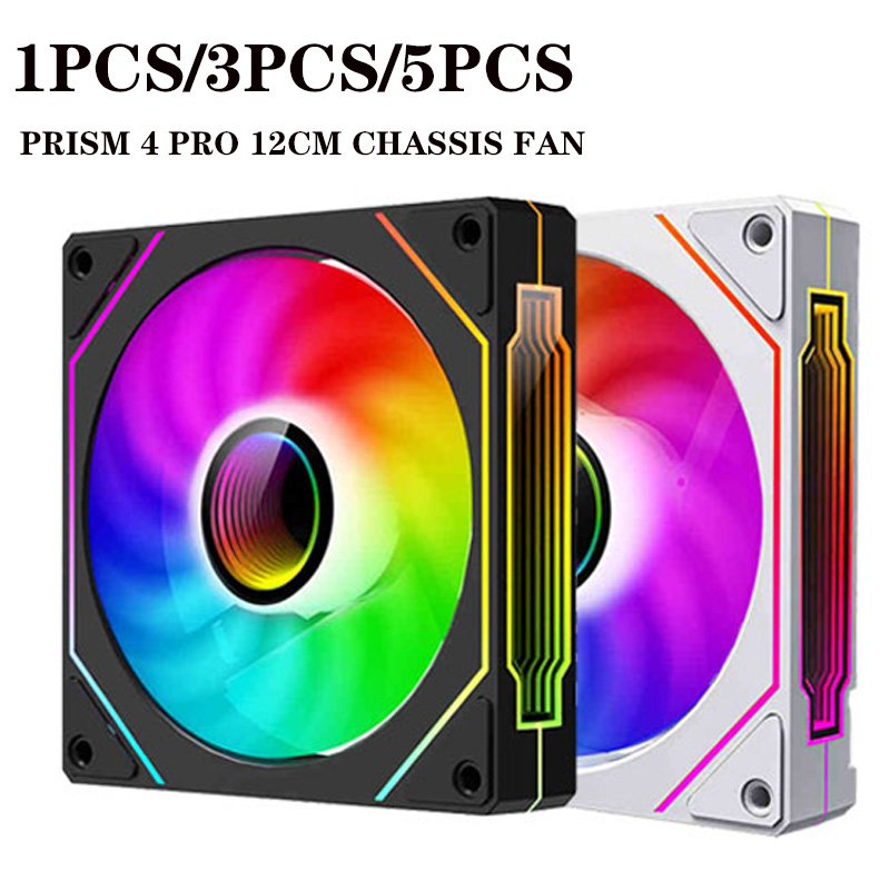 PRISM 4 PRO 120mm PWM ARGB Cas - Esports Gaming Fan recensie en prijs