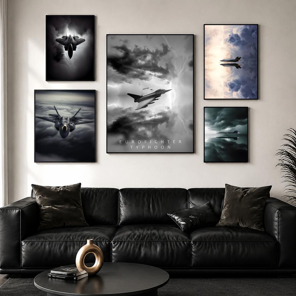 Coole gevechtsvliegtuigposter, - Esports Gaming Lounge recensie en prijs