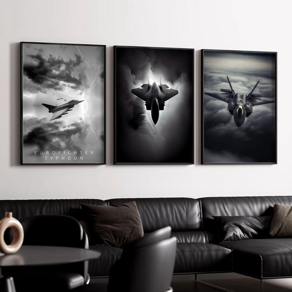 Coole gevechtsvliegtuigposter, - Esports Gaming Lounge recensie en prijs
