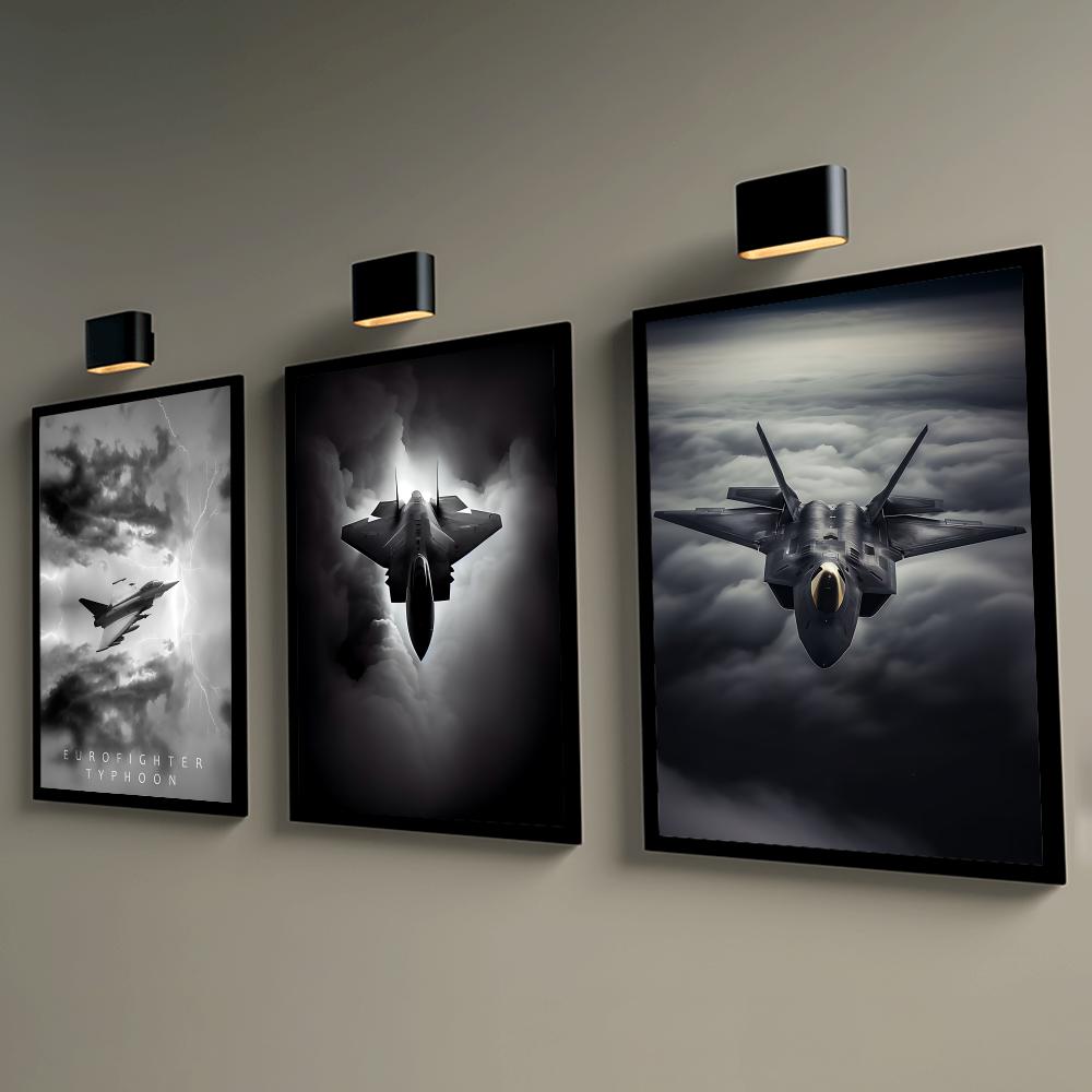 Coole gevechtsvliegtuigposter, - Esports Gaming Lounge recensie en prijs
