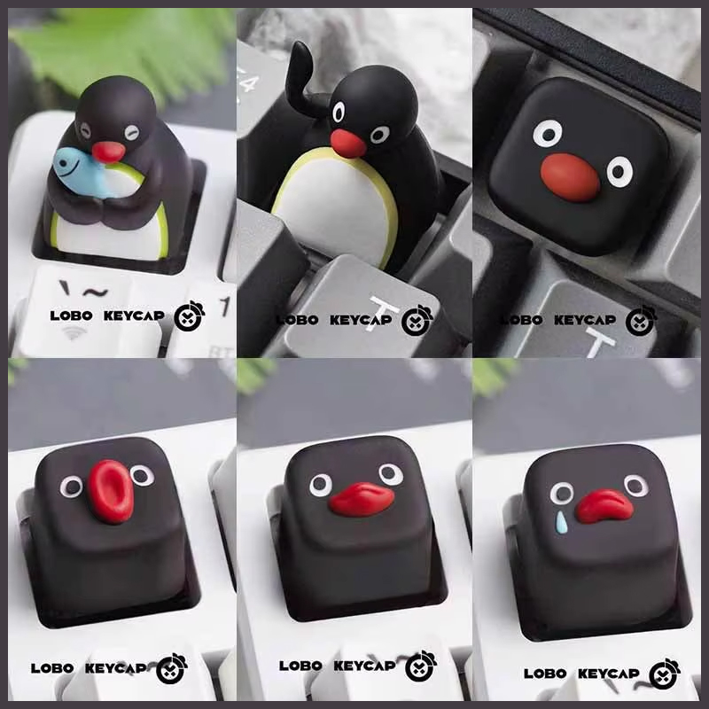 Schattig pinguïnbeeldje Pingu- - Keyboard Tenkeyless recensie en prijs