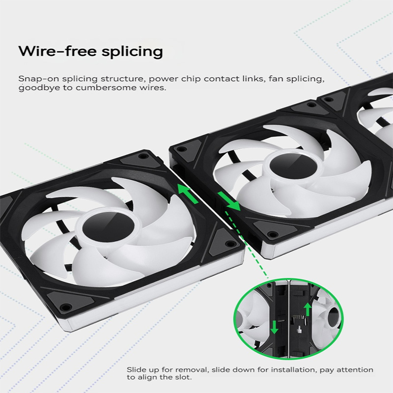 TEUCER JM-1 PC Cooling Case Fa - Esports Gaming Fan recensie en prijs
