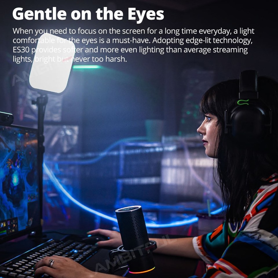 Godox LED Gaming Light ES30 E- - Esports Gaming Photo recensie en prijs