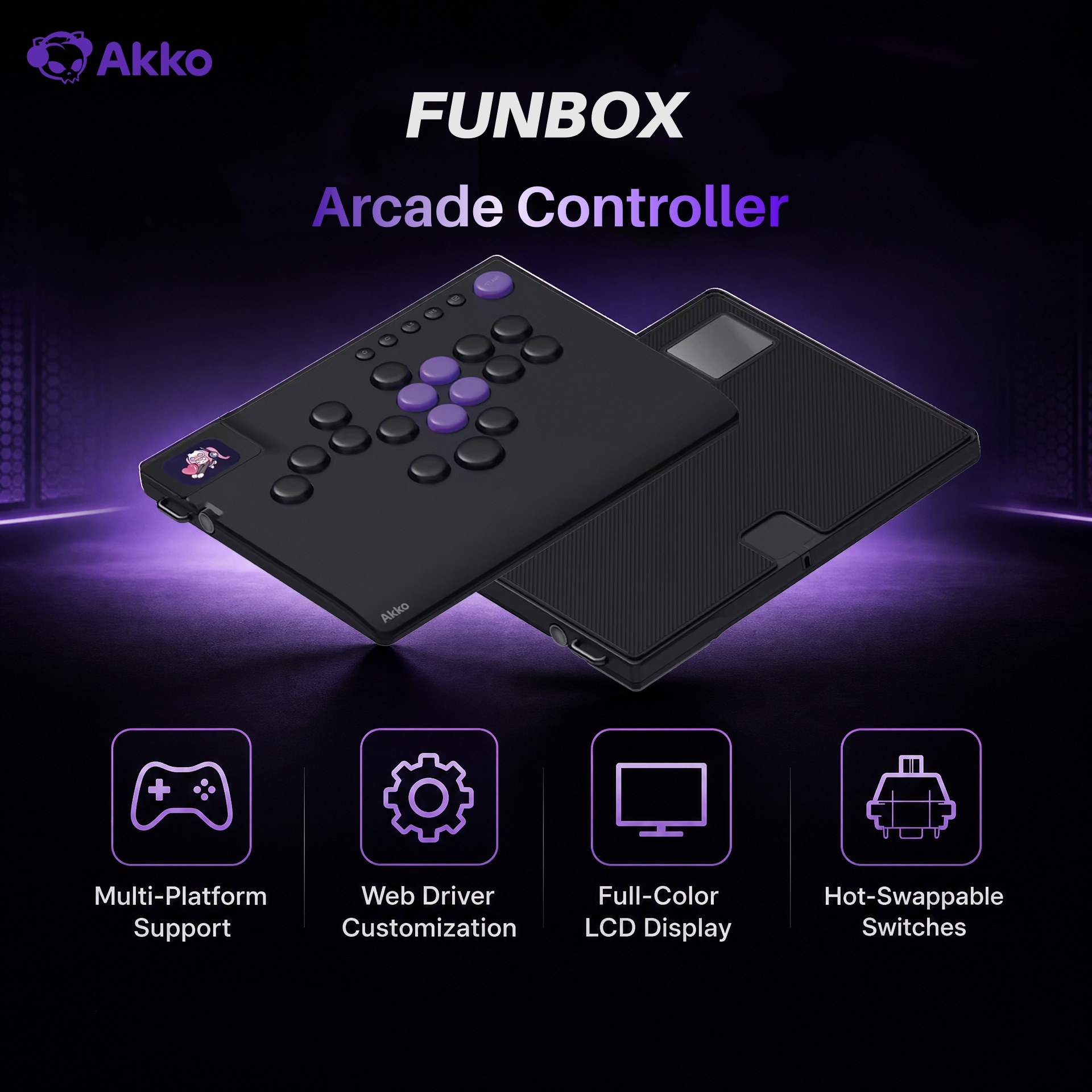 Akko FUNBOX Magnetische Hendel - Esports Gaming Controller recensie en prijs