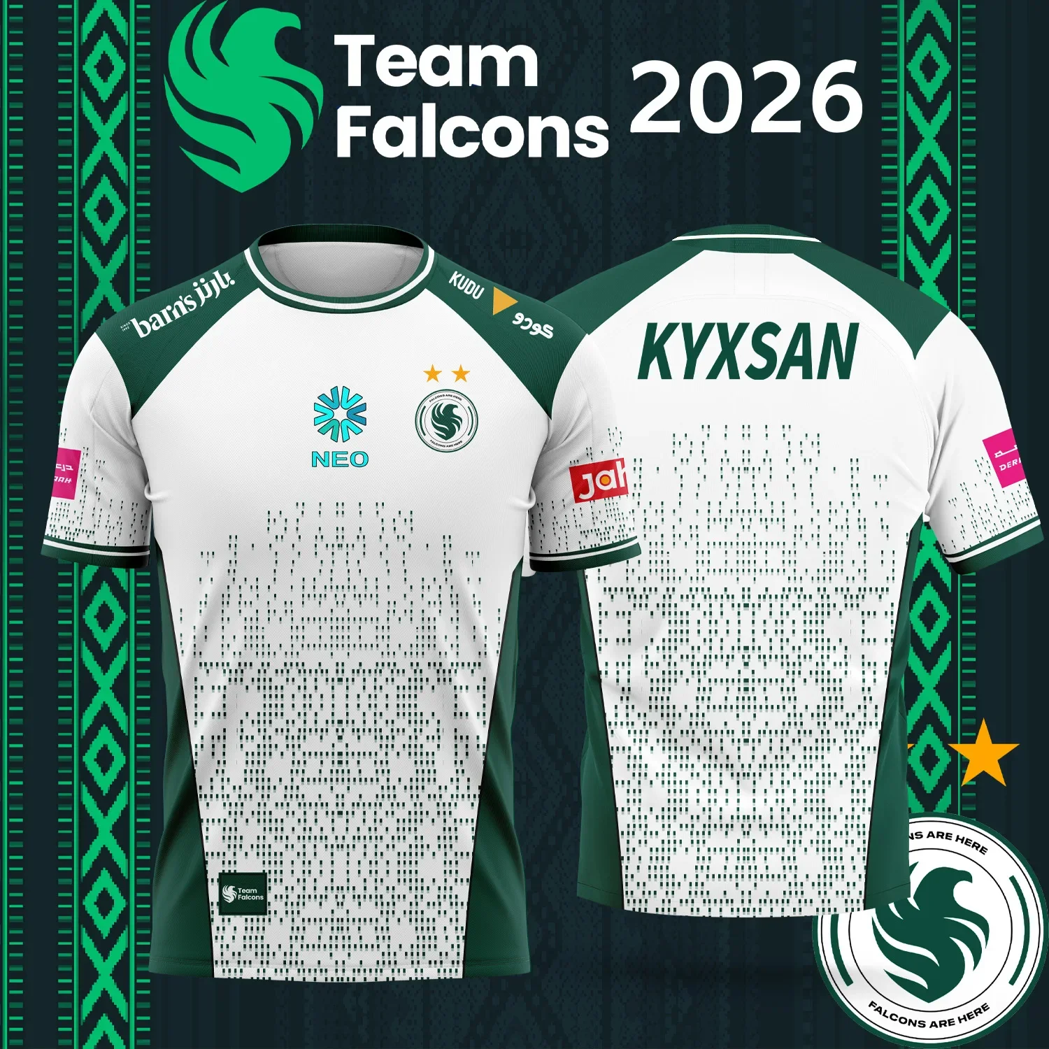 2026 Nieuw TEAM Falcons Esport - Esports Gaming Team recensie en prijs