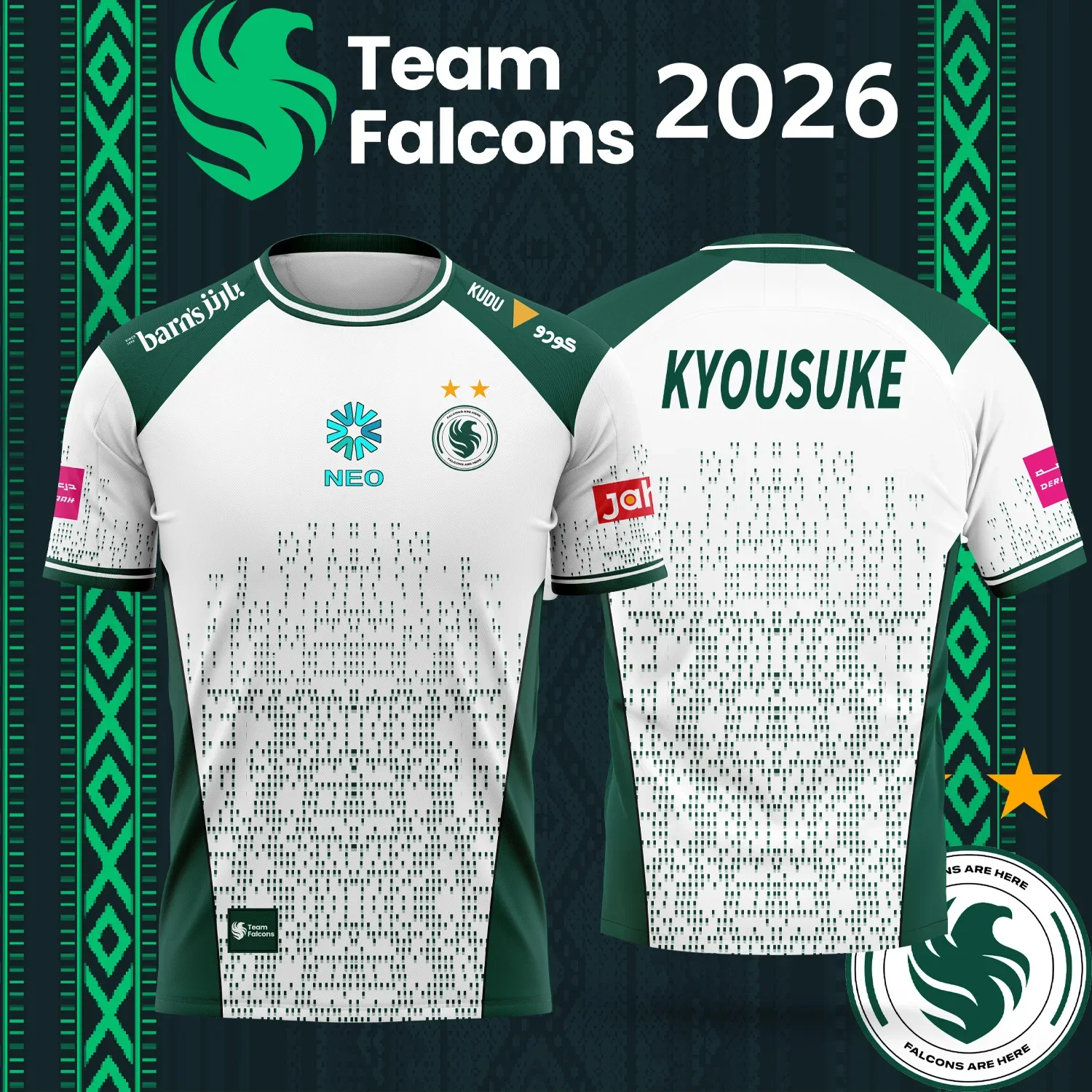 2026 Nieuw TEAM Falcons Esport - Esports Gaming Team recensie en prijs