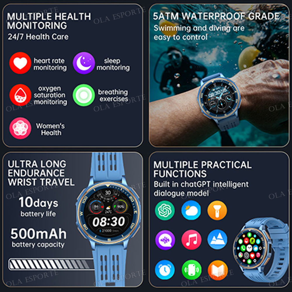 Smartwatch Militaire Mannen Za - Phase Esports & Gaming Festival recensie en prijs